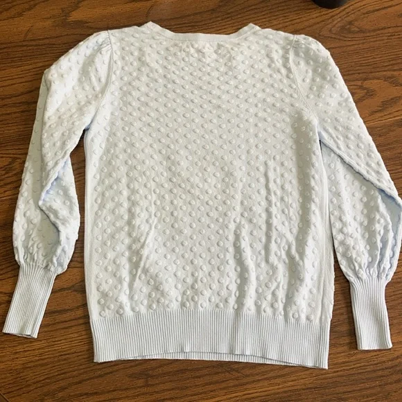 SOLD ❤️Loft Bubble Sweater in Blue🦋 - Picture 9 of 10